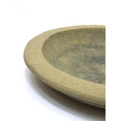 Misa betonowa patera talerz 39cm Oliwka